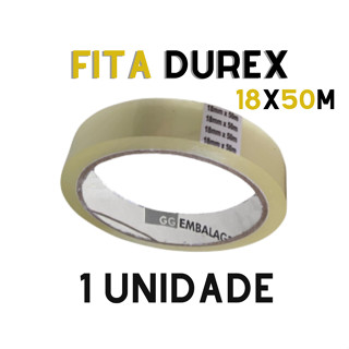 Durex 18mm x 50 m em Oferta na Shopee