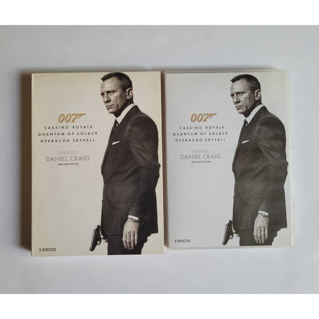007 Cassino Royale/Quantum Of Solace/Operacao Skyfall - Dvd