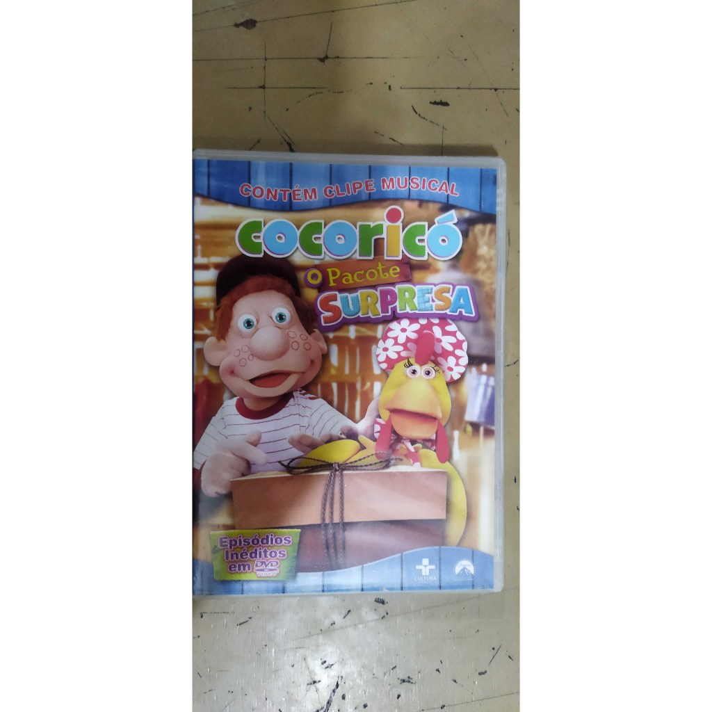 DVD Cocoricó O Pacote Surpresa