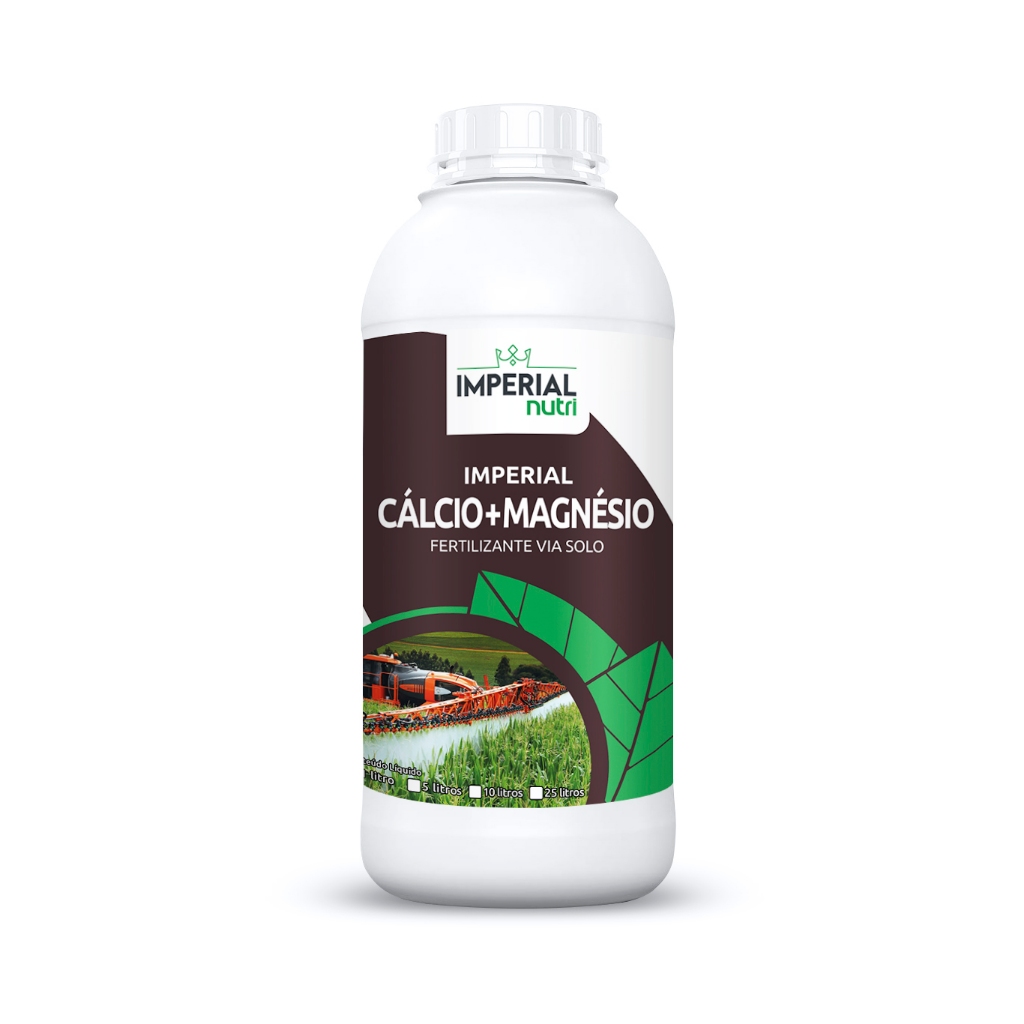 Calcário Liquido Fertilizante Corretor De Solo  IMPERIAL CÁLCIO + MAGNÉSIO - 1 Litro Imperial Nutri