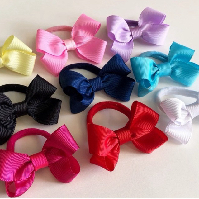 Kit Laços Infantis Boutique | Laço na Xuxinha | Xuxinhas e Laços de Cabelo Fofos para Meninas | Laço Escolar Infantil em Oferta na Shopee