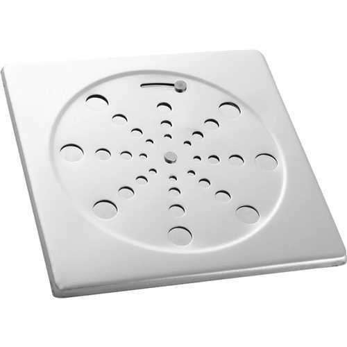Tampa para Ralo 100mm Quadrado em Aço Inox com Fecho 291813 BLUKIT