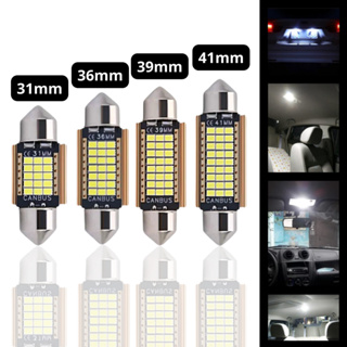 Lâmpada led torpedo Canbus 31mm 36mm 39mm 41mm Não acusa no painel Canceller Alto Brilho e Qualidade Luz Interna Festoon em Oferta na Shopee