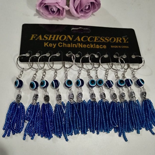 Kit 1-12 Peças Chaveiros De Miçangas Com Olho Grego em Oferta na Shopee