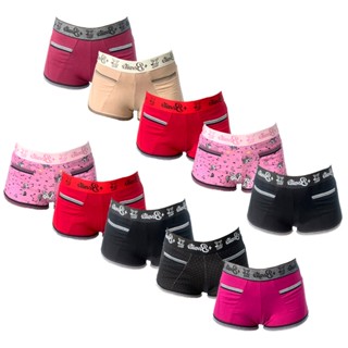 Kit 10 Calcinhas Short Algodão Bang Bang Calesson