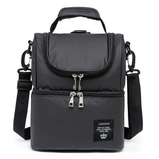 Lancheira Térmica Lequeen Bolsa Transversal Unissex Mochila