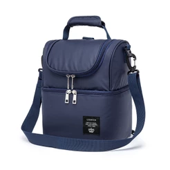 Lancheira Térmica Lequeen Bolsa Transversal Marmita Fitness