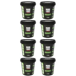 Kit 08x Maniforce Pasta De Amendoim Crocante 100% Amendoim - 1,010Kg
