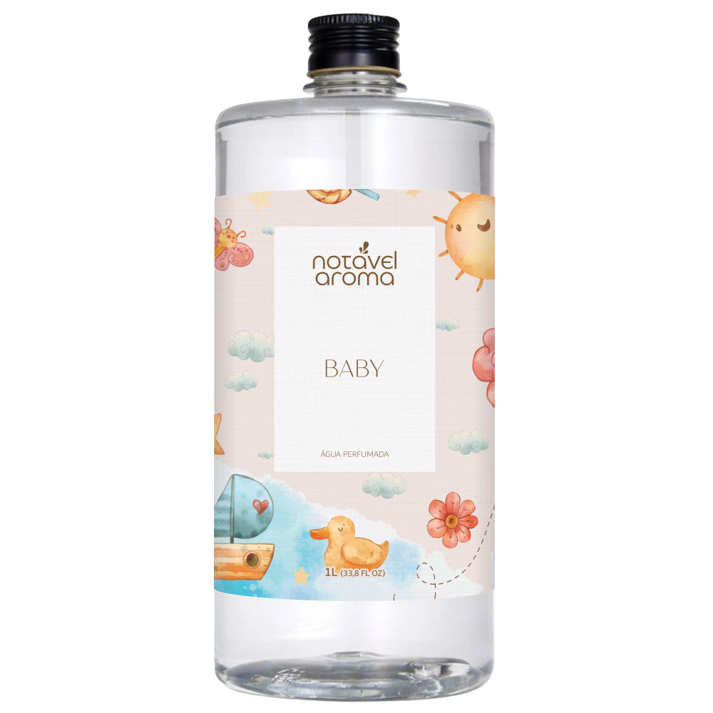 Refil Agua Perfumada Para Tecidos Baby 1L - Notavel Aroma Refil Agua Perfumada Para Tecidos Baby 1L - Notavel Aroma