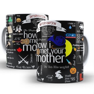 Caneca Personalizada Série How I Met Your Mother Citações em Oferta na Shopee