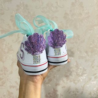 Tênis personalizado Sereia em Oferta na Shopee