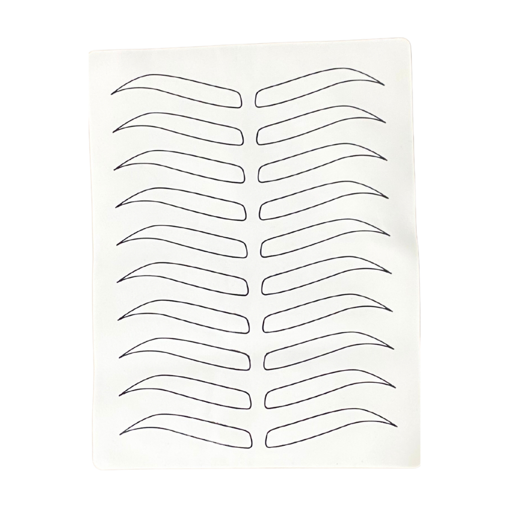 5 X Pele Sintética Para Treino Sobrancelha Microblading em Oferta na Shopee