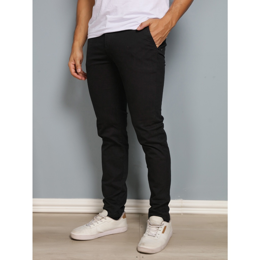 Calças Sarja Masculina Alfaiataria Esporte Fino Bolso Faca Bolso Embutido