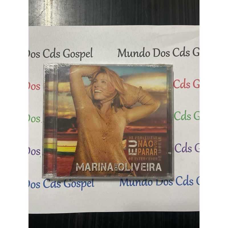 Cd Marina De Oliveira - Eu Não Vou Parar