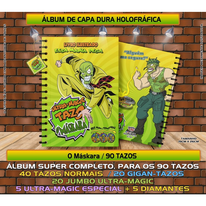 Álbum O Maskára!  / Tazos Elma Chips