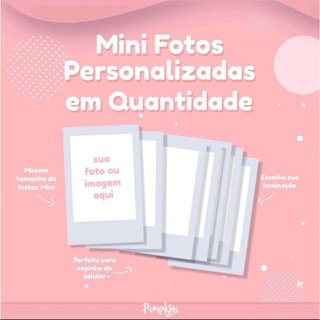 Mini Fotos Personalizadas - Em quantidade em Oferta na Shopee
