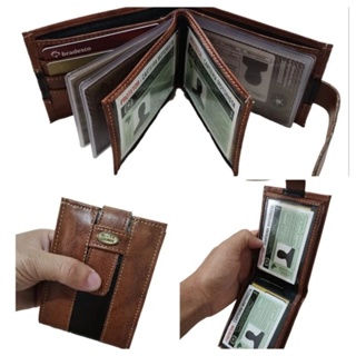 Carteira Masculina Sintética Compacta Cartões CNH Cédulas em Oferta na Shopee