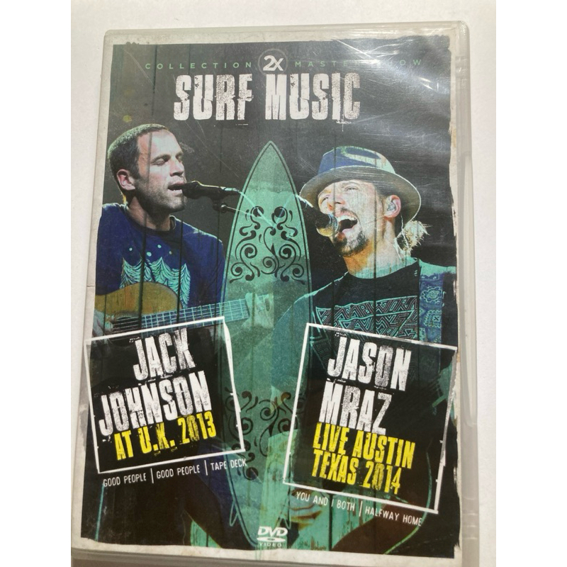 DVD: Surf Music - Jack Johnson e Jason Mraz #001