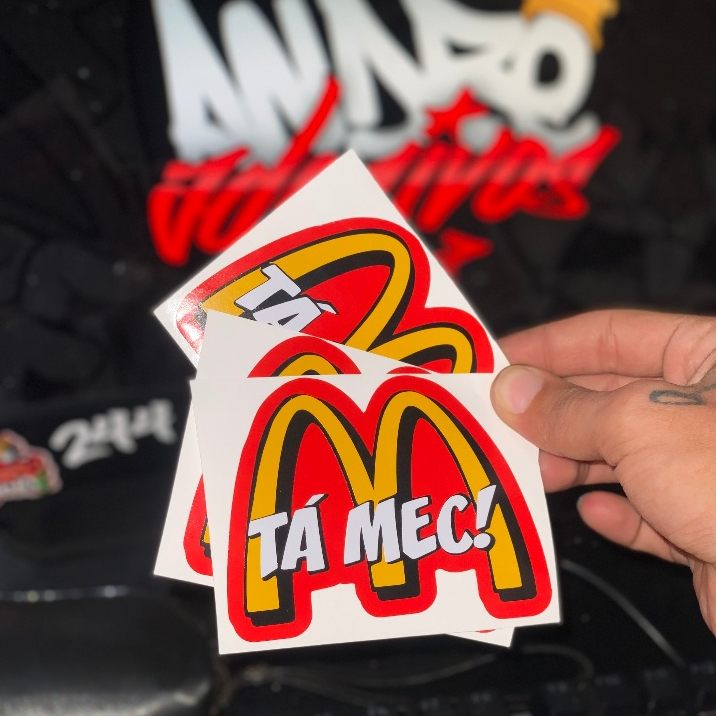 ADESIVO TA MEC ORIGINAL / ADESIVO DE GRAU, MOTOS, LANÇAMENTO