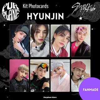 Hyunjin Selca Photocards Fanmade Kpop Stray Kids em Oferta na Shopee