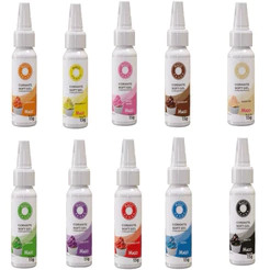 KIT 10 CORANTES COLORIDOS SOFT GEL MAGO - 15ML (CHOCO)