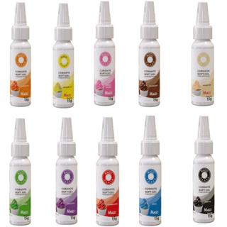 KIT 10 CORANTES COLORIDOS SOFT GEL MAGO - 15ML em Oferta na Shopee