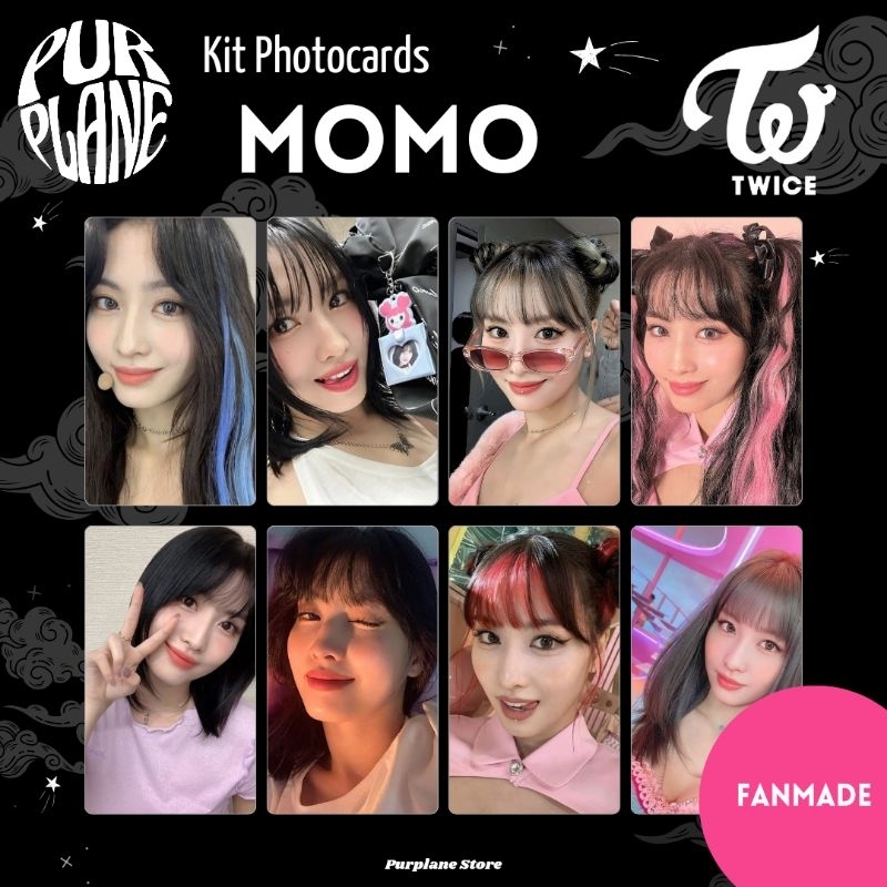 Momo Selca Photocards Twice Kpop Fanmade