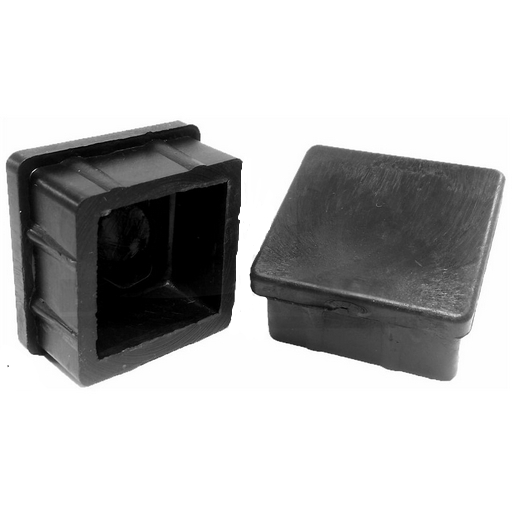 Ponteira Interna 25 x 25 Pé De Cadeira Quadrada Conjunto 12 Uni