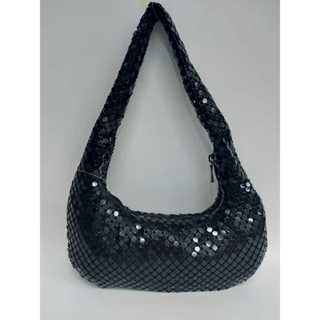 Bolsa de Mão Malha Metálica Brilhante em Oferta na Shopee
