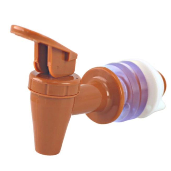 Torneira Longa Para Bebebedouro Filtros De Barro Marrom em Oferta na Shopee