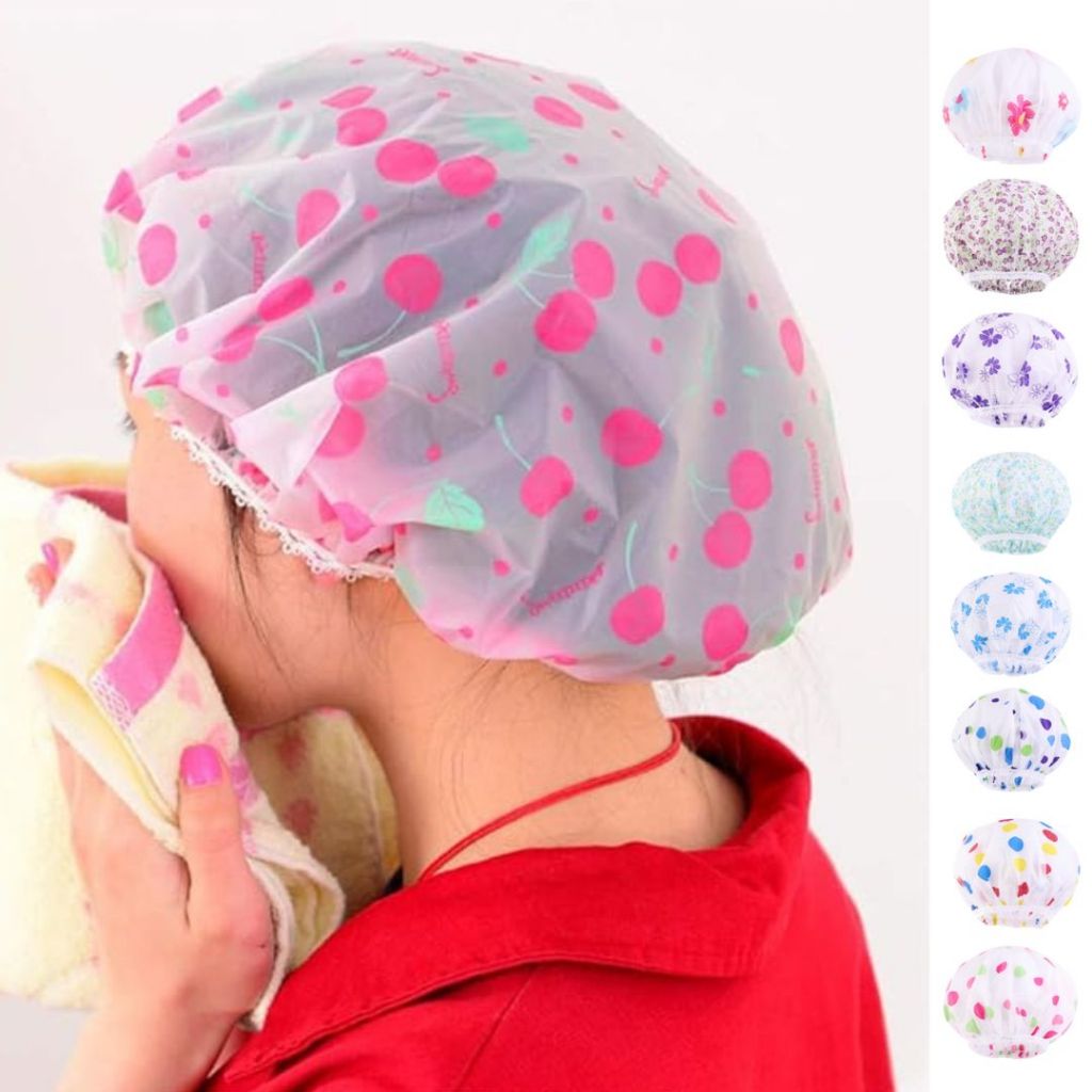 Touca De Banho Plástico Reutilizável A Prova D'água  - TOP