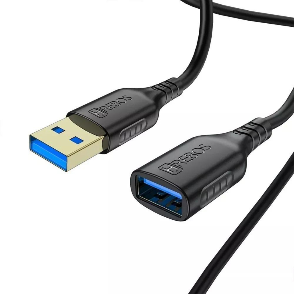 Cabo Extensor Extensão Usb 3.0 3 Metros Macho/Fêmea