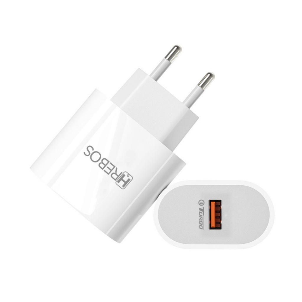 Fonte Carregador Turbo 18w Usb Para iPhone Samsung Smartphone
