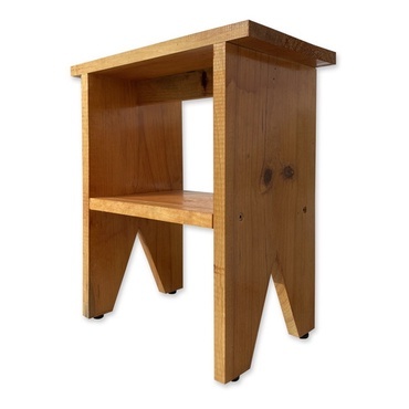 Banquinho Em Madeira Banco Sapateira Casa Tamborete Rustico em Oferta na Shopee