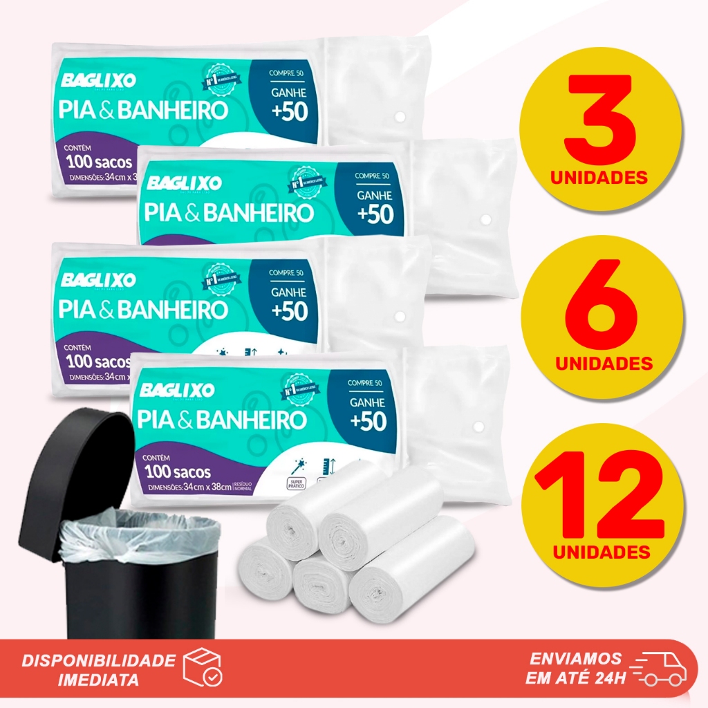 Lixo para Banheiro Pequeno na Black Friday 2025 | BuscaProdutos