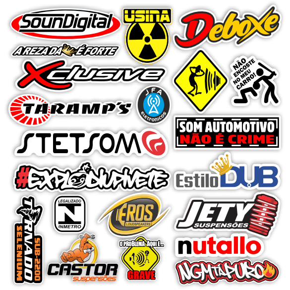 Adesivos de Som: Onde Comprar | BuscaProdutos