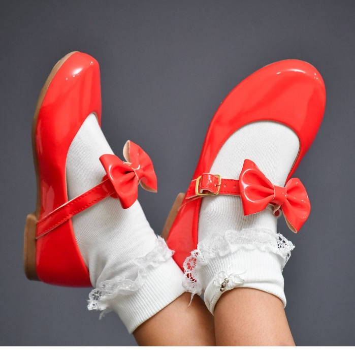 Sapatilha Infantil De Menina Milu Fashion Com Laço 16 ao 34 em Oferta na Shopee