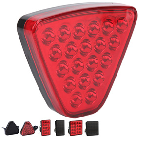 Luz De Freio Break Light Fórmula 1 P/ Carro Acende Piscando Retangular Quadrado e Triangular em Oferta na Shopee