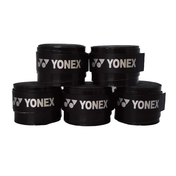 Overgrip Yonex Super Grap 5 Unidades Preto, Beach Tennis e Tênis