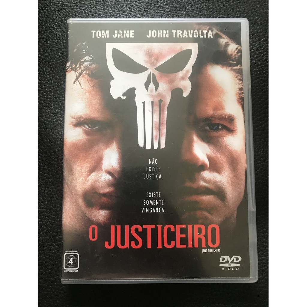 O Justiceiro Dvd The Punisher Marvel Tom Jane John Travolta
