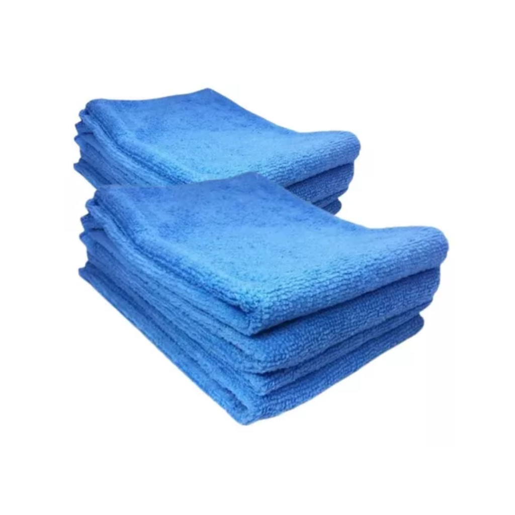 Kit 10 Toalha Microfibra 40 x 40 Cm 230gsm Toalhas Flanelas Automotivas Janela Vidro Mesa Limpeza Interna Externa Casa Escritorio Carro Moto Lavagem Automotiva Automotivo Flanela Pano Panos