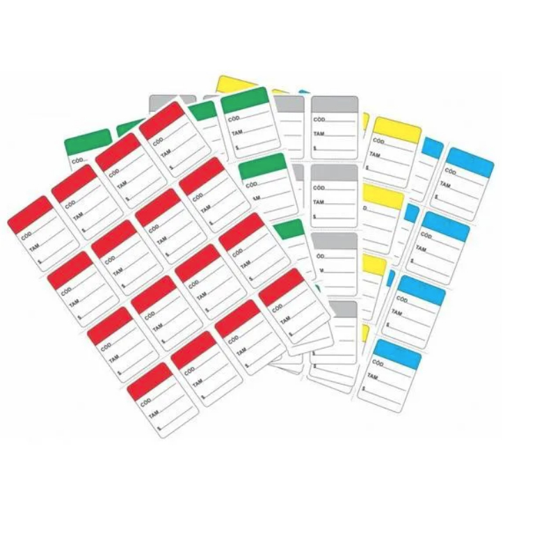Etiqueta B04 papel Tag Kit Pct C/1000 em Oferta na Shopee
