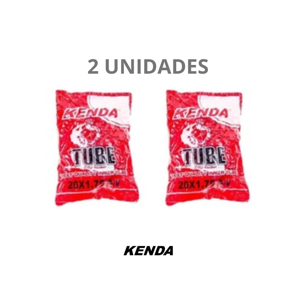 2x Câmara De Ar Kenda Aro 20 Bicicleta Ciclismo Bico Grosso em Oferta na Shopee