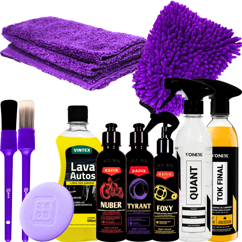 Kit Completo Lavagem Automotiva Hobista Vonixx em Oferta na Shopee