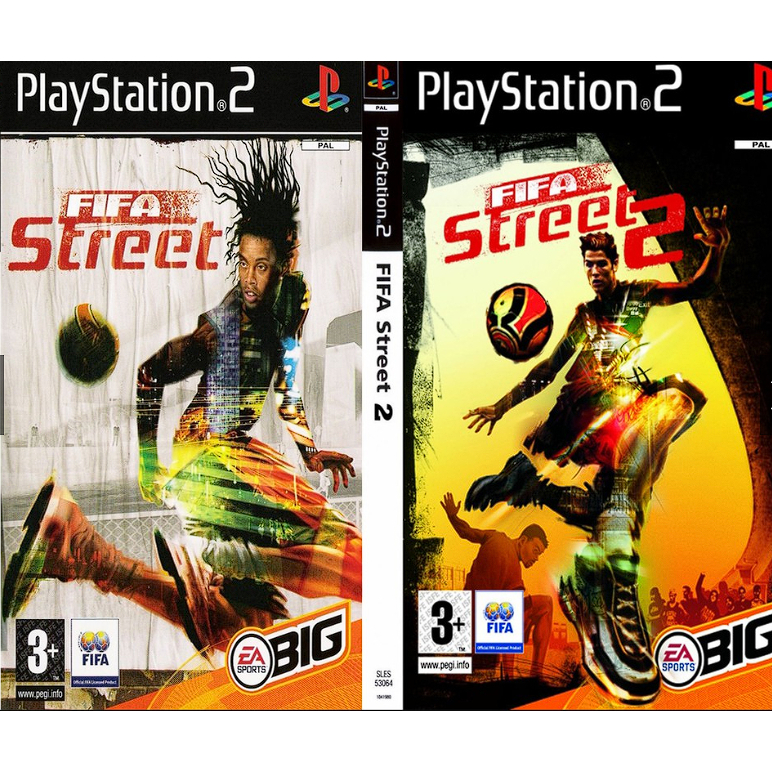 COLEÇÃO JOGOS FIFA STREET PLAYSTATION 2 - PS2
