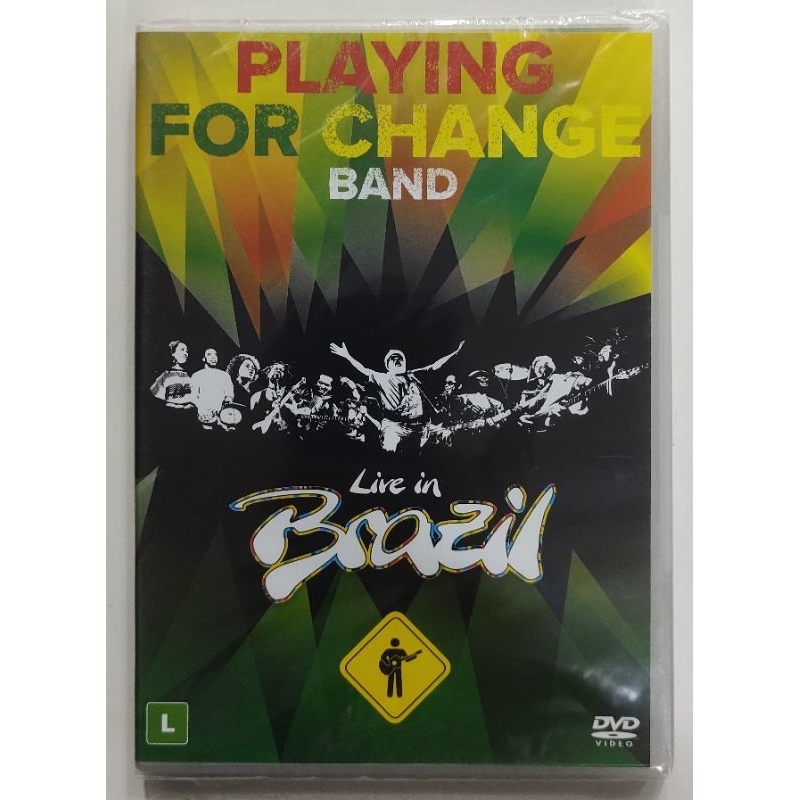 DVD - PLAYING FOR CHANGE - ( BAND ) - LIVE IN BRASIL