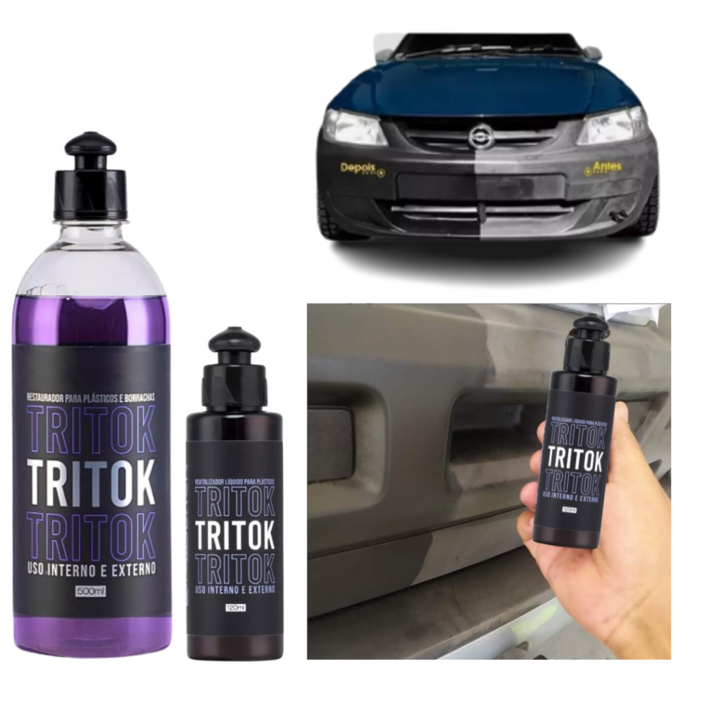 Restaurador de Plásticos / Pneu - 3 em 1 - Restaurax tudo  Dentro/fora. em Oferta na Shopee