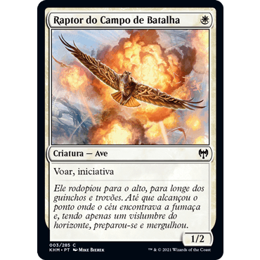 Raptor do Campo de Batalha - Magic The Gathering