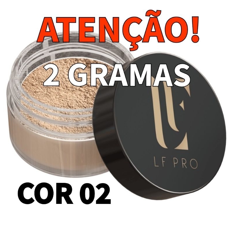 [4 GRAMAS] Soft Eye Pó Para Área dos Olhos LFPRO | Cor 02 Médio - 2 OU 4 GRAMAS