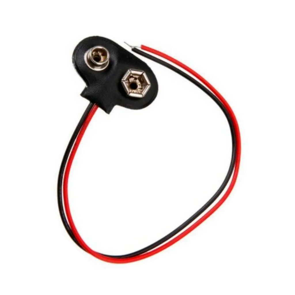 Cabo Adaptador Para Bateria 9V
